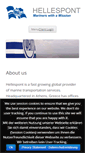 Mobile Screenshot of hellespont.com